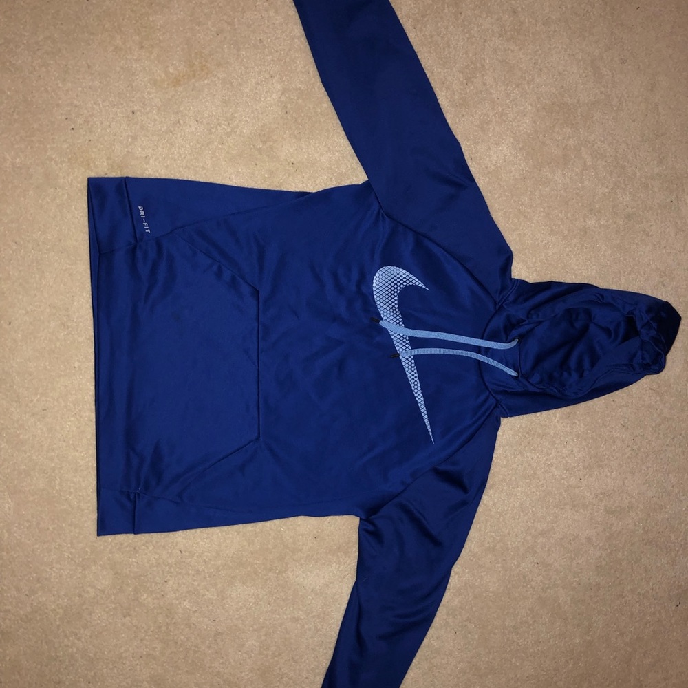 Blue Nike Dri-Fit Sweatshirt - Picture 1 of 1